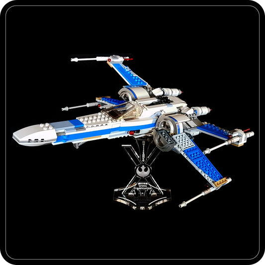 Display stand angled for 75149 Resistance X-Wing Fighter (A1006)-1