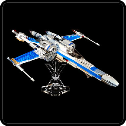 Display stand angled for 75149 Resistance X-Wing Fighter (A1006)-2