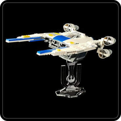 Display stand angled for Lego 75155 Rebel U-Wing Fighter (A1009)-1
