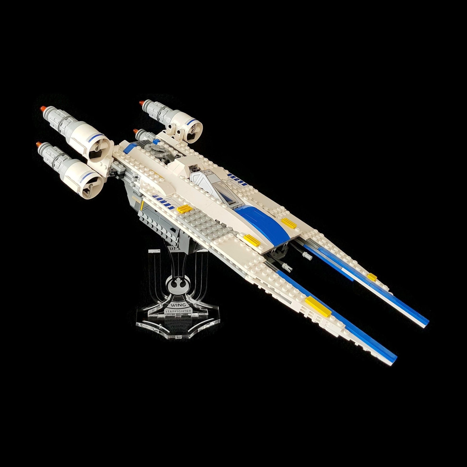 Display stand angled for Lego 75155 Rebel U-Wing Fighter (A1009)-8