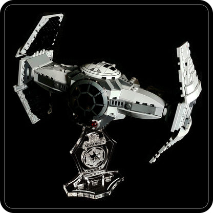 Display stand angled for Lego 75082 TIE Advanced Prototype (A1017)-5