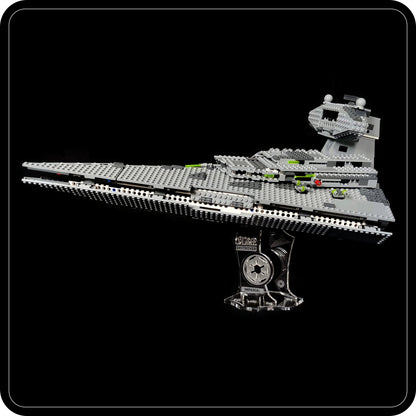 Display stand 3D angled for Lego 6211-75055 Star Destroyer -Imperial (A1037)-8