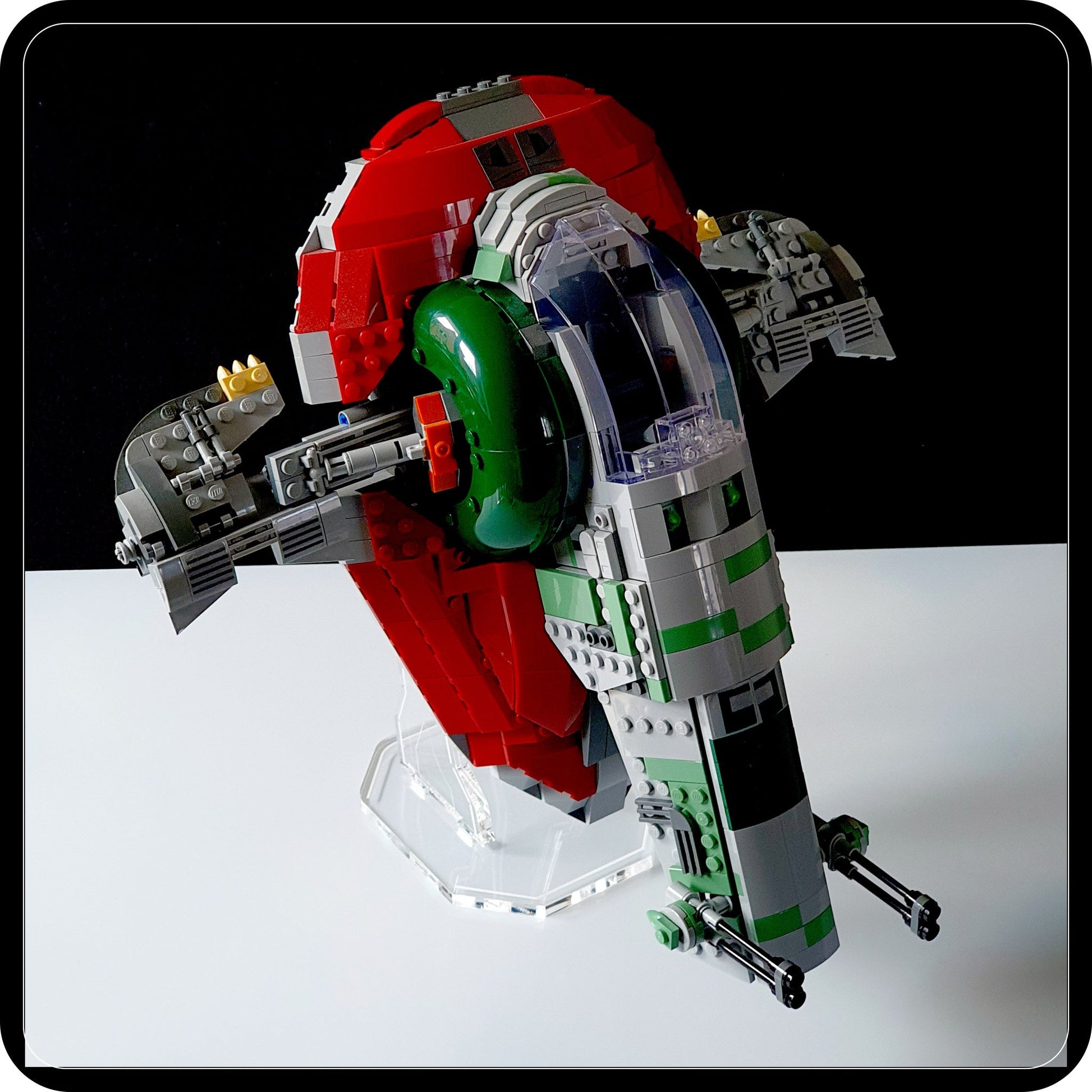 Display stand angled for Lego 75243-8097 Slave I - stand only (A1059)-1