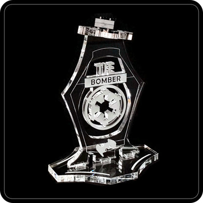 Display stand angled 3D for Lego 75347 TIE Bomber (A1092)-4