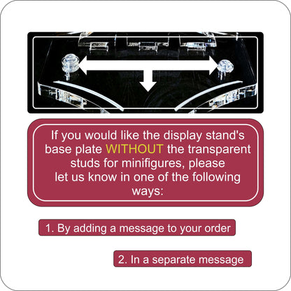 Display stand angled for Lego 7915 Imperial V-wing Starfighter (A1127)-8