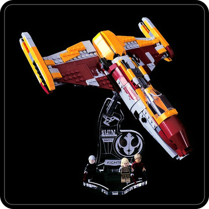 Display stand angled for Lego 75364 Shin Hati’s Starfighter (A1133)-6