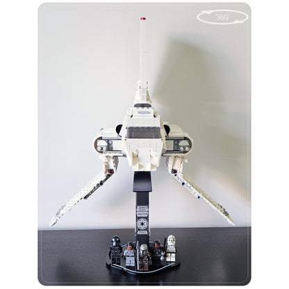 Display stand for LEGO 75459 Imperial Lambda-Class Shuttle - 360° ROTATING SERIES (M1144) - additional view