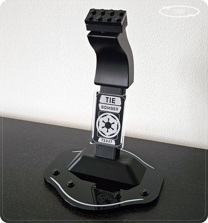 Display stand for LEGO 75347 TIE Bomber - 360° ROTATING SERIES (M1145) - packaging