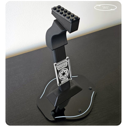 Display stand for LEGO 75302 Imperial Shuttle - 360° ROTATING SERIES (M1145) - top plate detail