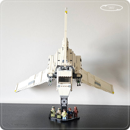 Display stand for LEGO 75094 Tydirium Imperial Shuttle - 360° ROTATING SERIES (M1147) - view 12