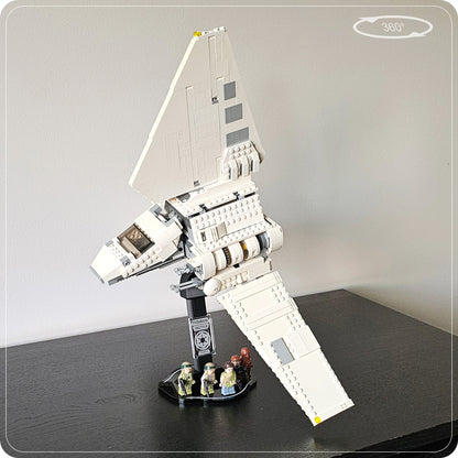 Display stand for LEGO 75094 Tydirium Imperial Shuttle - 360° ROTATING SERIES (M1147) - view 14