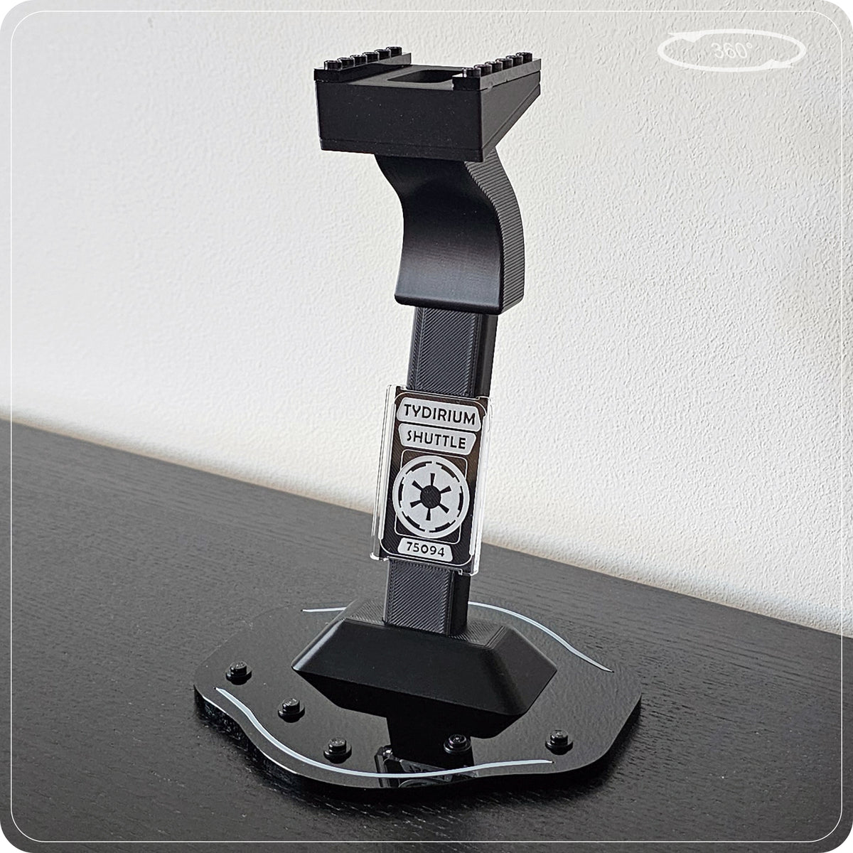 Display stand for LEGO 75094 Tydirium Imperial Shuttle - 360° ROTATING SERIES (M1147) - view 15