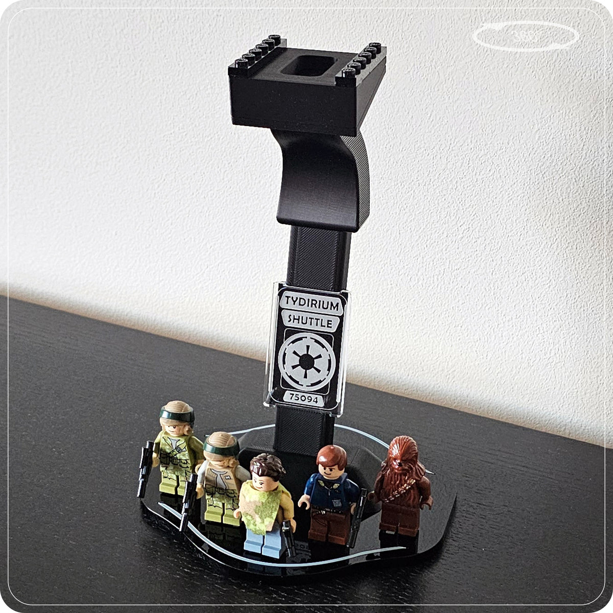 Display stand for LEGO 75094 Tydirium Imperial Shuttle - 360° ROTATING SERIES (M1147) - view 17