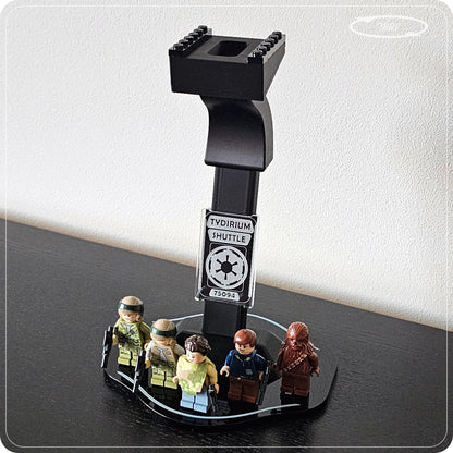 Display stand for LEGO 75094 Tydirium Imperial Shuttle - 360° ROTATING SERIES (M1147) - view 17