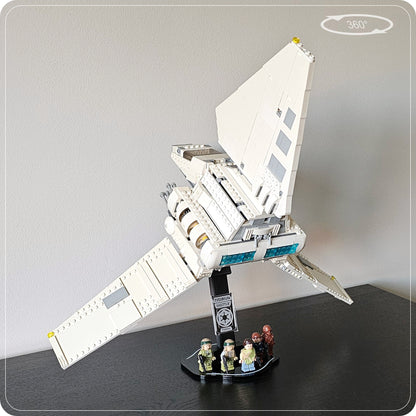 Display stand for LEGO 75094 Tydirium Imperial Shuttle - 360° ROTATING SERIES (M1147) - view 18
