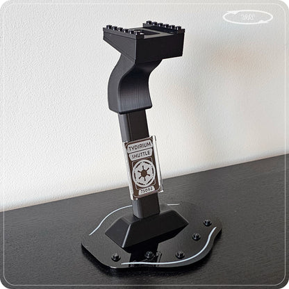 Display stand for LEGO 75094 Tydirium Imperial Shuttle - 360° ROTATING SERIES (M1147) - detail view