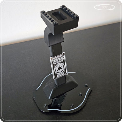 Display stand for LEGO 75094 Tydirium Imperial Shuttle - 360° ROTATING SERIES (M1147) - scale reference
