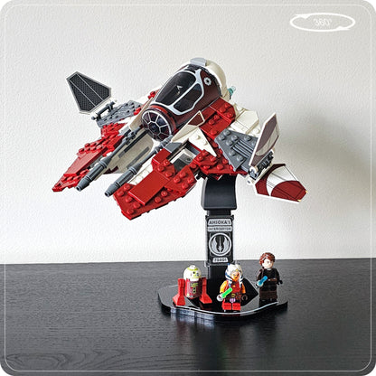 Display stand for LEGO 75401 Ahsoka's Jedi Interceptor - 360° ROTATING SERIES (M1149) - product photo
