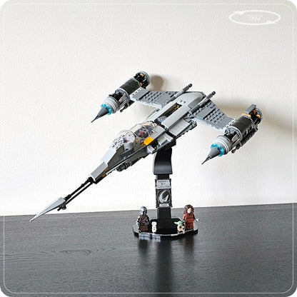 Display stand for LEGO 75325 Mando's N-1 Starfighter - 360° ROTATING SERIES (M1151) - view 26