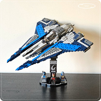 Display stand for LEGO 75316 Mandalorian Starfighter - 360° ROTATING SERIES (M1152) - product photo