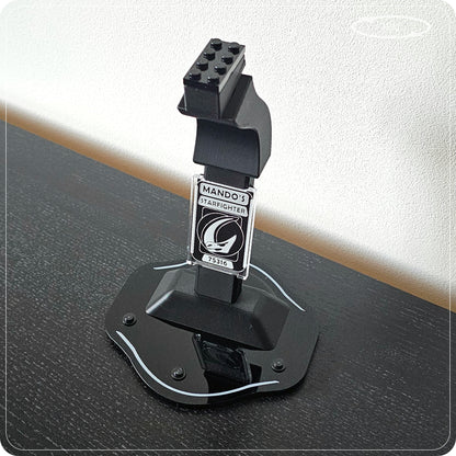 Display stand for LEGO 75316 Mandalorian Starfighter - 360° ROTATING SERIES (M1152) - view 11