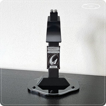 Display stand for LEGO 75316 Mandalorian Starfighter - 360° ROTATING SERIES (M1152) - view 15
