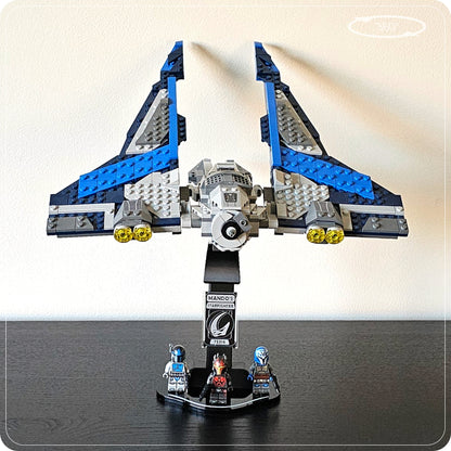 Display stand for LEGO 75316 Mandalorian Starfighter - 360° ROTATING SERIES (M1152) - view 18