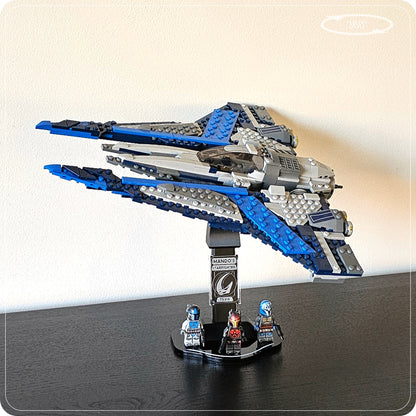 Display stand for LEGO 75316 Mandalorian Starfighter - 360° ROTATING SERIES (M1152) - view 22
