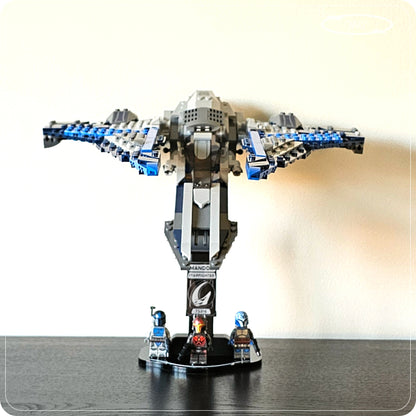 Display stand for LEGO 75316 Mandalorian Starfighter - 360° ROTATING SERIES (M1152) - view 26