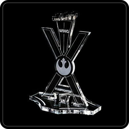 Display stand for Lego 9493-75102-75149 X-Wing fighter (S1012)-2