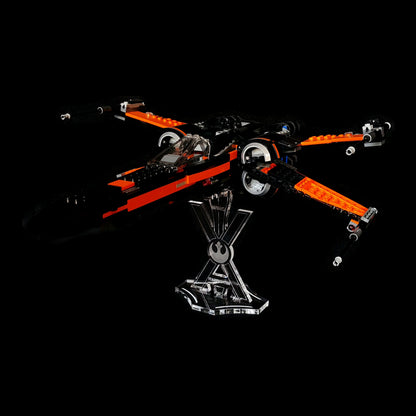 Display stand for Lego 9493-75102-75149 X-Wing fighter (S1012)-3